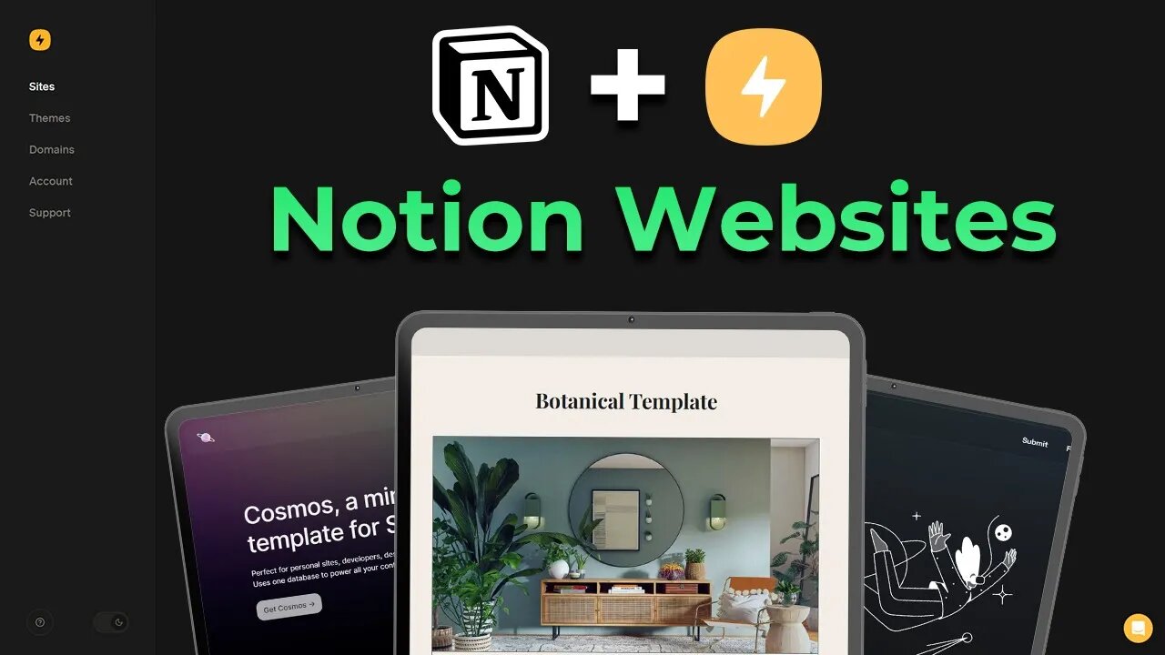 How to build websites and landing pages with Notion