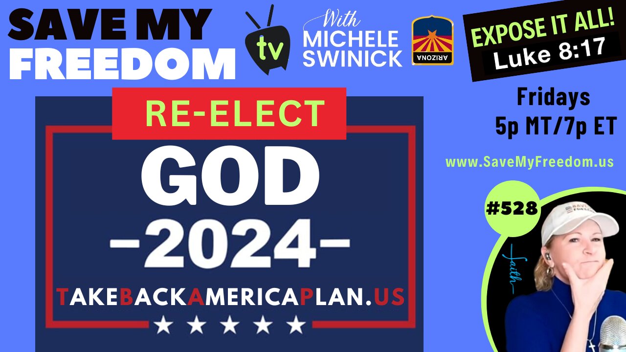 RE-ELECT GOD 2024 & Do A 180 On EVERYTHING You've Done For The Past 3 Years To Take Back America Now! The ONLY Solution Is Our 5 Point Plan. DO NOT GIVE MONEY TO THE CANDIDATES! The REAL Ones Haven't "RUN" Yet