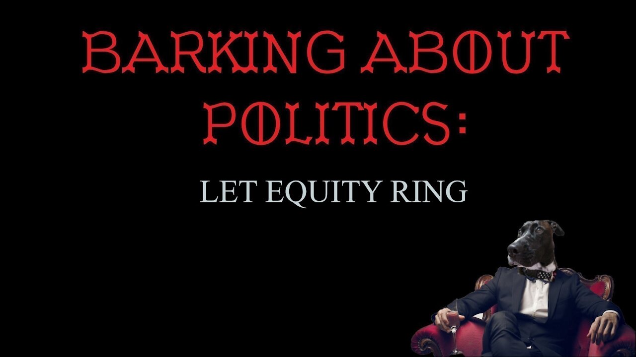 Barking About Politics: Let Equity Ring