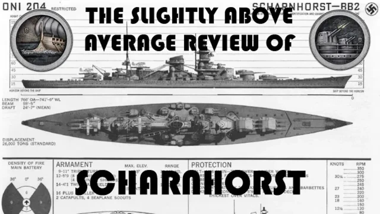 The Slightly Above Average Review of Scharnhorst #wowsl