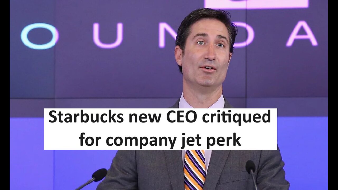 Starbucks new CEO corporate jet use gets critiqued