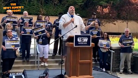 Democrat Fetterman word salad in his less than 5 minutes speech.