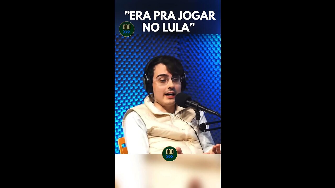 Dudu Camargo revela que iria jogar a bosta no Lula