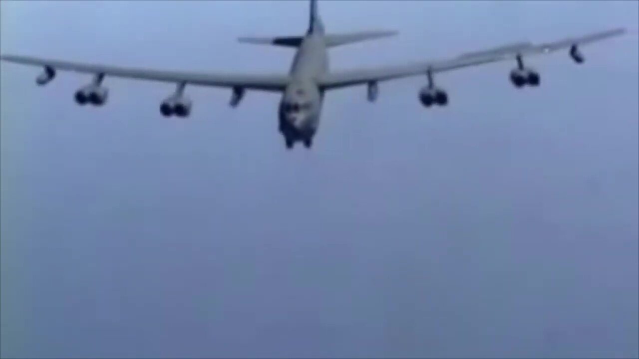 B 52 Carpet Bombing