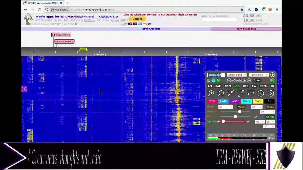 TPM - PK6WBJ - KX2V crew: news, thoughts and radio chatter