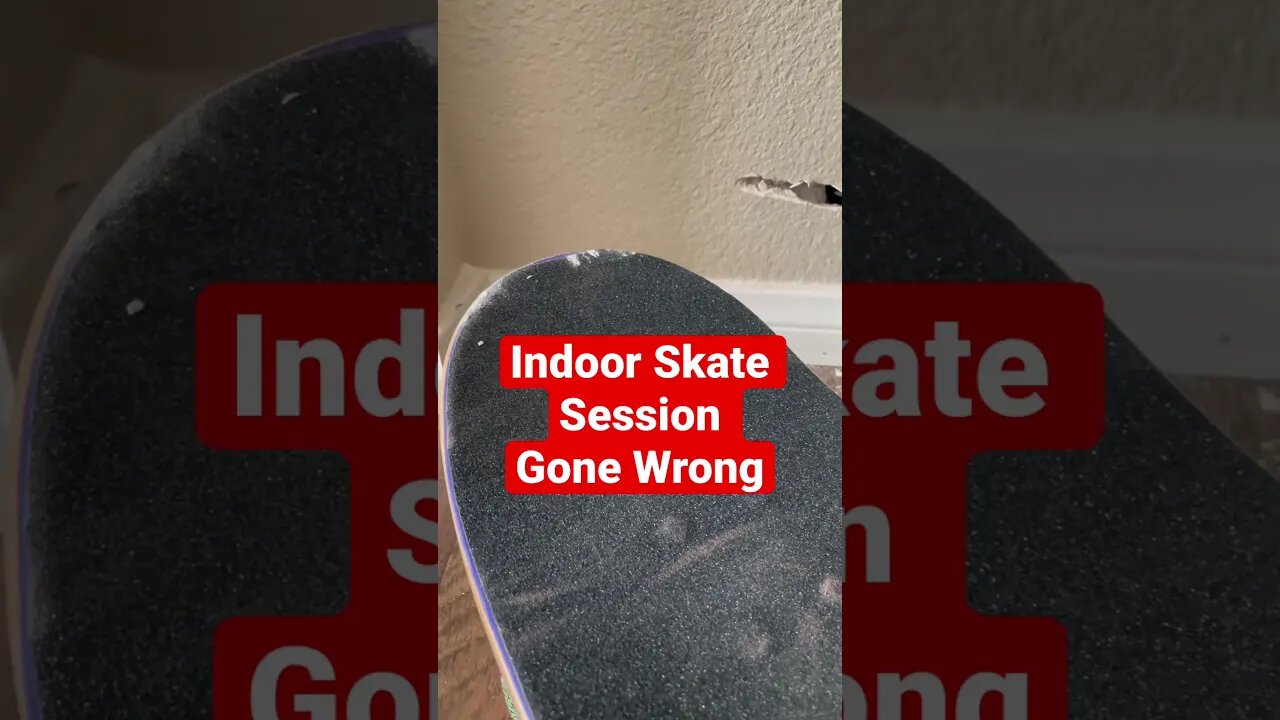 Skateboarding Backfired in My Living Room!