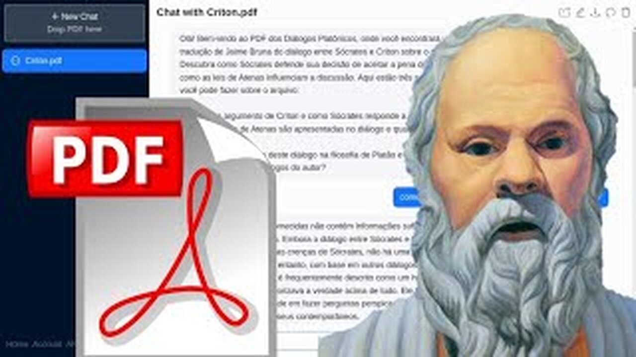 Pacmanmaster9 - ChatPDF - Conversando com um Diálogo Platônico | Críton