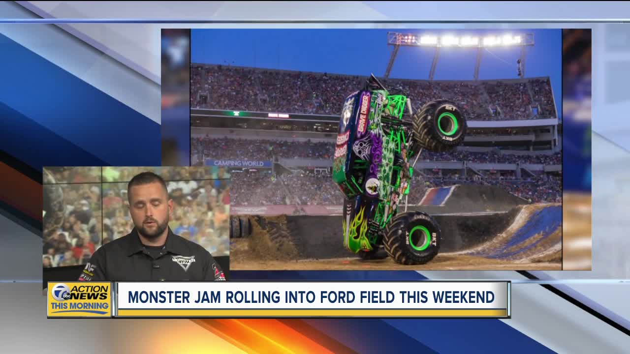 Monster Jam rolling into Detroit