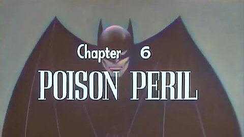 Batman Serial (1943 colorized) Chapter 6 - Poison Peril (6 of 15) ~ Full Serial ~ Full Episode ~