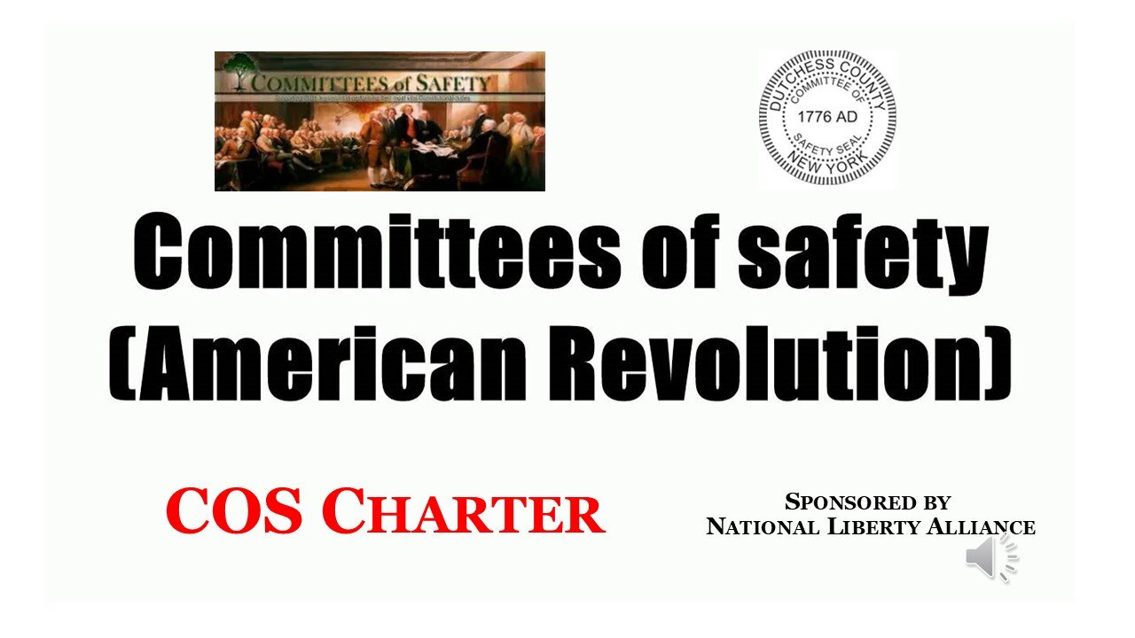 Committee of Safety Charter