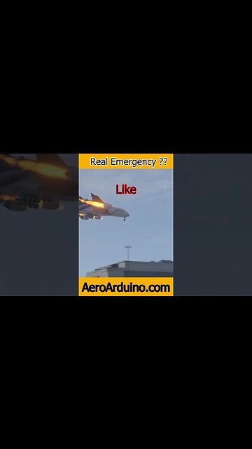 Can't Believe This Emergency Aircraft Be Real #Avition #AeroArduino #Flying