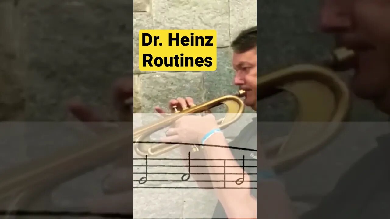 Rotinas Diárias para Trompete - Parte I(03) [NOTAS LONGAS] - Schlossberg & Cichowicz, com Dr. Heinz