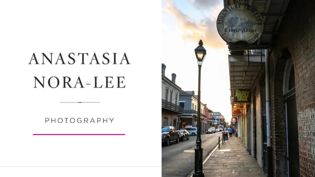 My French Quarter, New Orleans Photo by Anastasia Nora Lee Photography Los Angeles