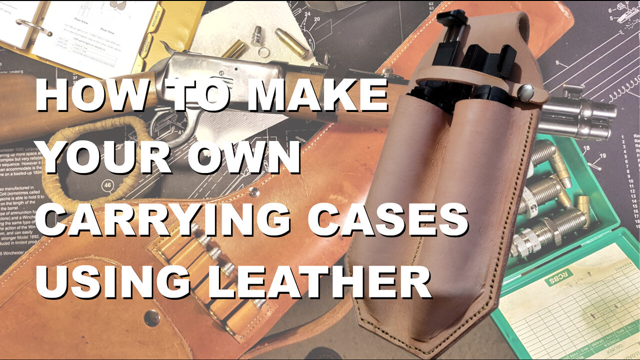How To Make Your Own Carrying Cases Using Leather