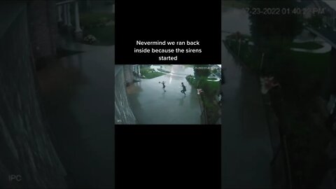 Get a tornado warning Video By hunaynanwar #Shorts