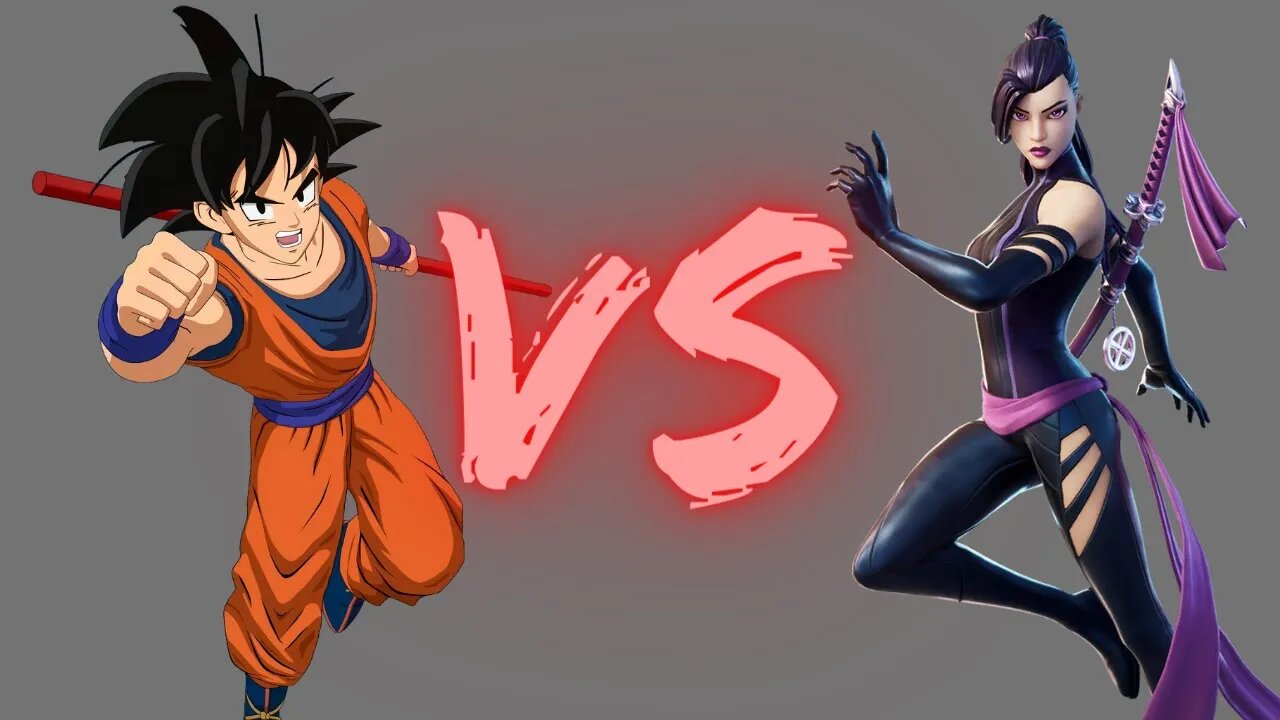 Goku vs Psylocke in FortNite?