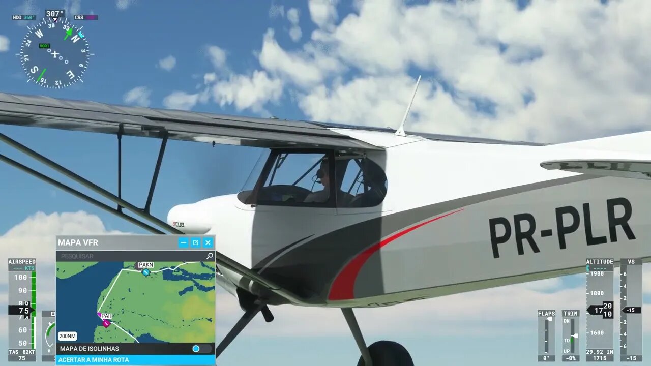 Viagens Brush - PAll - PAKN PARTE 08#flightsimulator2020#msfs2020#flighsimulator