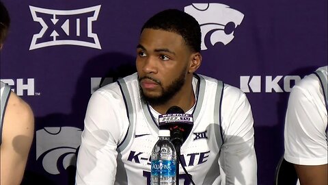 Kansas State Basketball | Awbrey, Sills, Tomlin Press Conference | K-State 85, Oklahoma 69