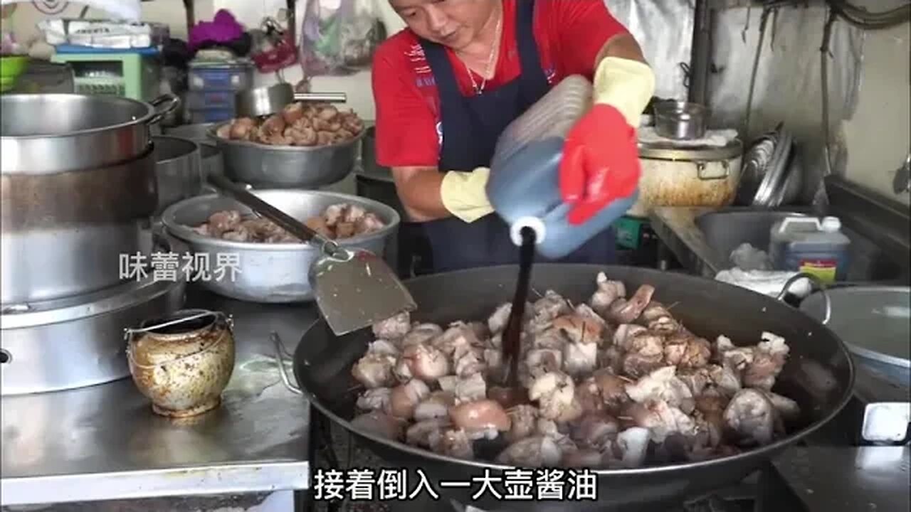 Taiwan braised pork rice # # trill food recommendation officer mama ah too sweet # # # lurou rice Ta