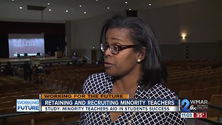 Retaining and recruiting minority teachers