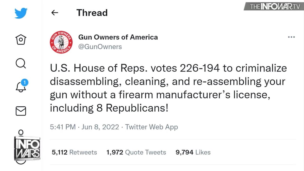 New Gun Laws Approved In House Will Guarantee More Victims Of Gun Violence In America