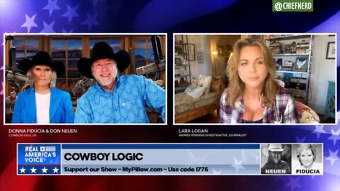 Lara Logon dropping more TRUTH bombs on Real Americas Voice!!