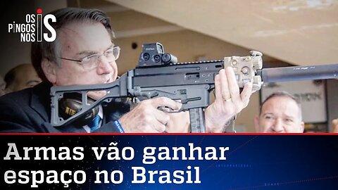 Bolsonaro promete novos decretos para armas