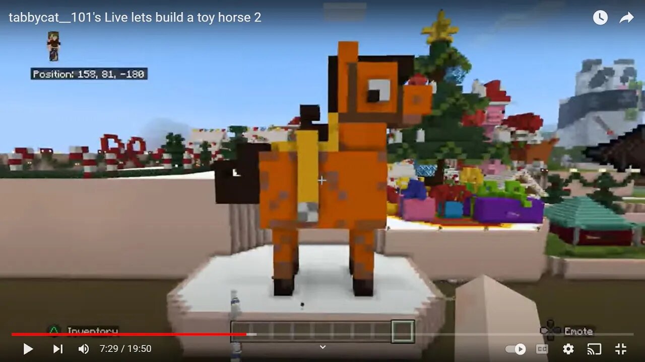 tabbycat__101's Live lets build a toy horse 2