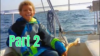 Sailing Mackinac Island to Beaver Island Michigan (Part 2of5) Ep:#28