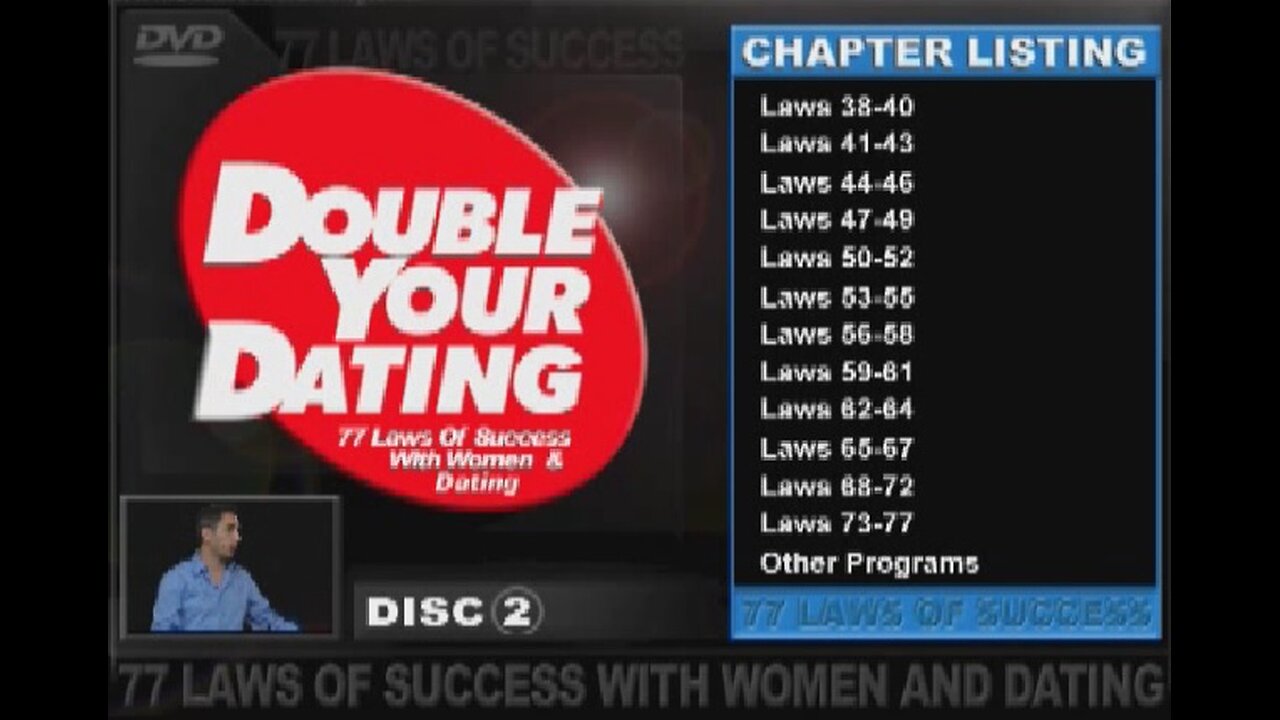 Double Your Dating: 77 Laws (38-77)