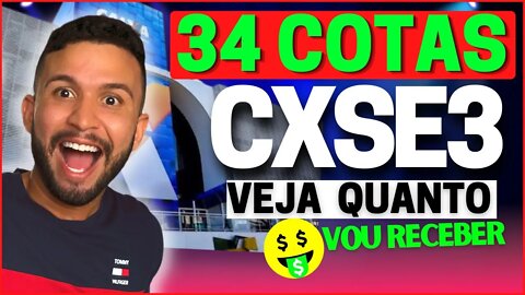 PRIMEIROS PROVENTOS DA CXSE3 (CAIXA) QUANTO VOU RECEBER?