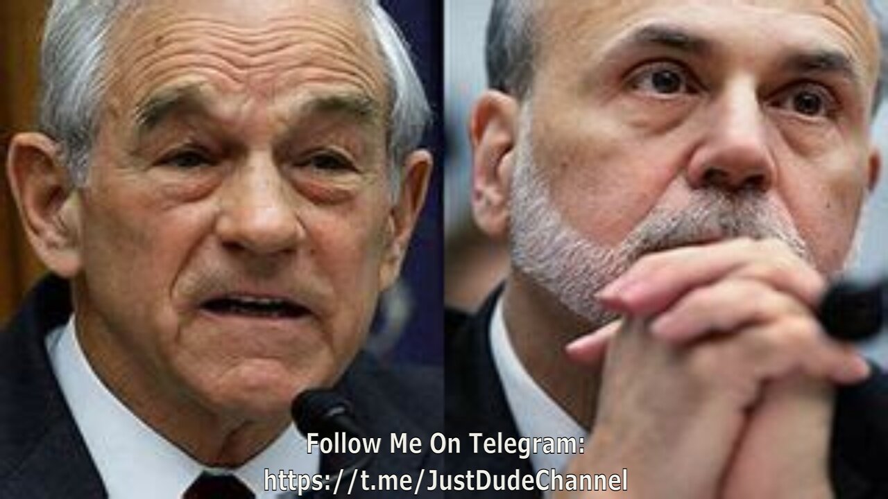 Ron Paul Vs Bernanke: "Is Gold Money?!" (2011)