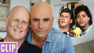 The Internet Can't Handle John Stamos Wearing a Bald Cap To Support Dave Coulier's Cancer Diagnosis