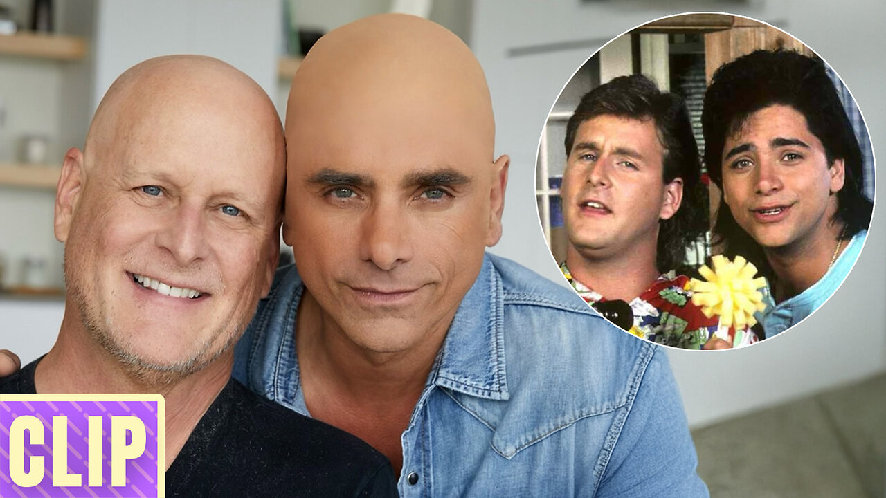 The Internet Can't Handle John Stamos Wearing a Bald Cap To Support Dave Coulier's Cancer Diagnosis