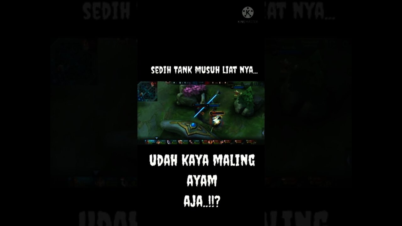 #mlbb #mobilegames tank yang tersakiti😃😃