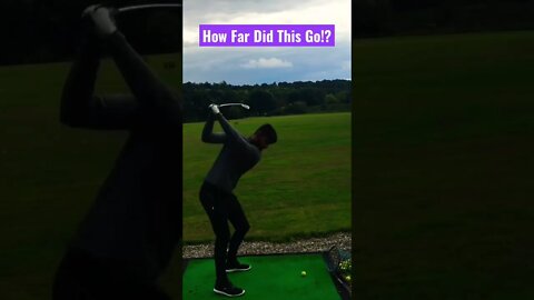 How Far Did I Hit This PW 👀⛳️