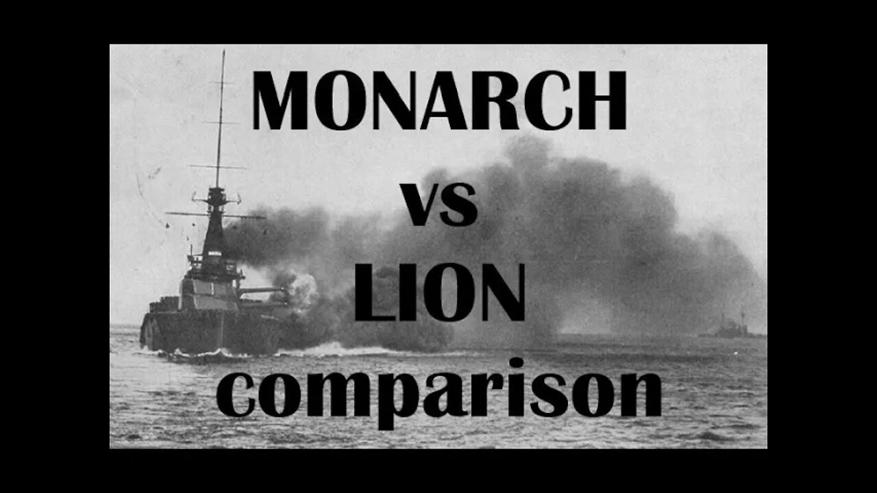 Comparing the Monarch vs the Lion in World of Warships Legends