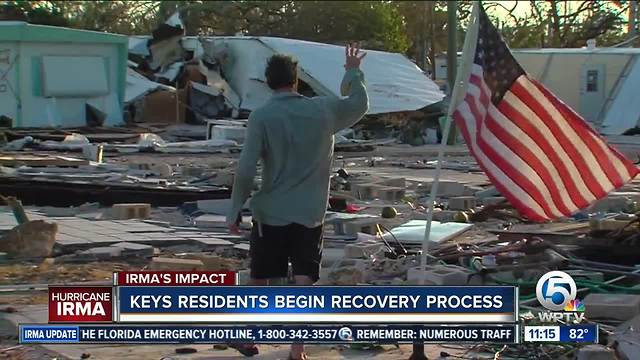 Recovery begins in the Florida Keys after Irma