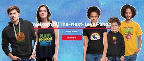 The Next Level Shop - Exclusieve collectie vegan shirts en accesoires