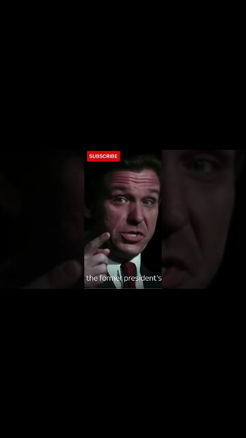 Donald Trump reacts to Ron DeSantis presidential announcement with smear campaign #shorts