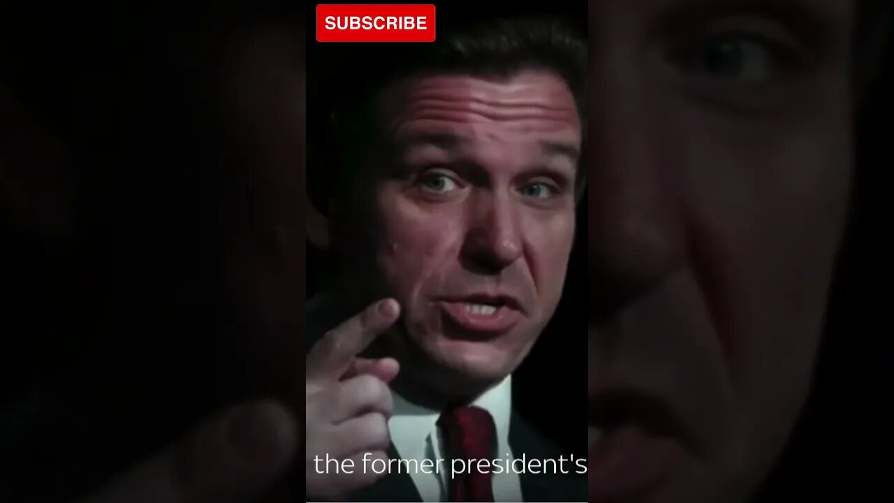 Donald Trump reacts to Ron DeSantis presidential announcement with smear campaign #shorts