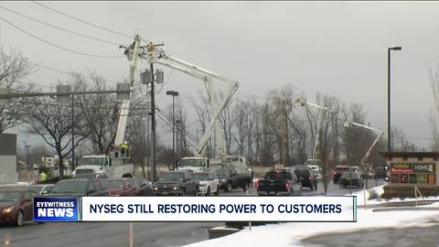 NYSEG restoring power to customers