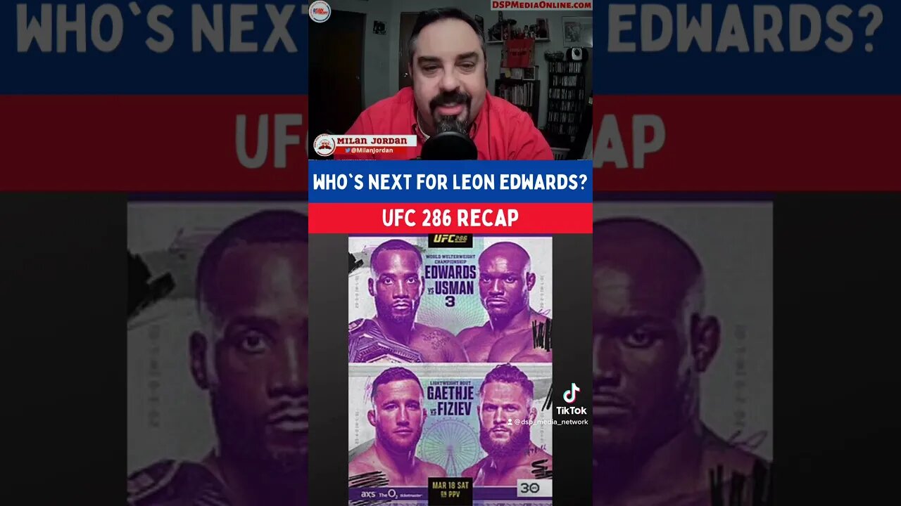 #UFC286 #UFC #MMA #LeonEdwards #Shorts #Sports #FanStreamSports #DSPMedia #SportsShorts