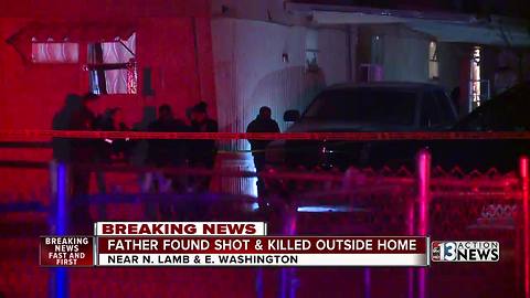 Man shot, killed while working on truck outside his home