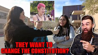 College Kids Want to CHANGE The Constitution