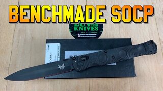 Benchmade SOCP / includes disassembly/ Pocket Sword that’s lightweight easy to carry and way cool !