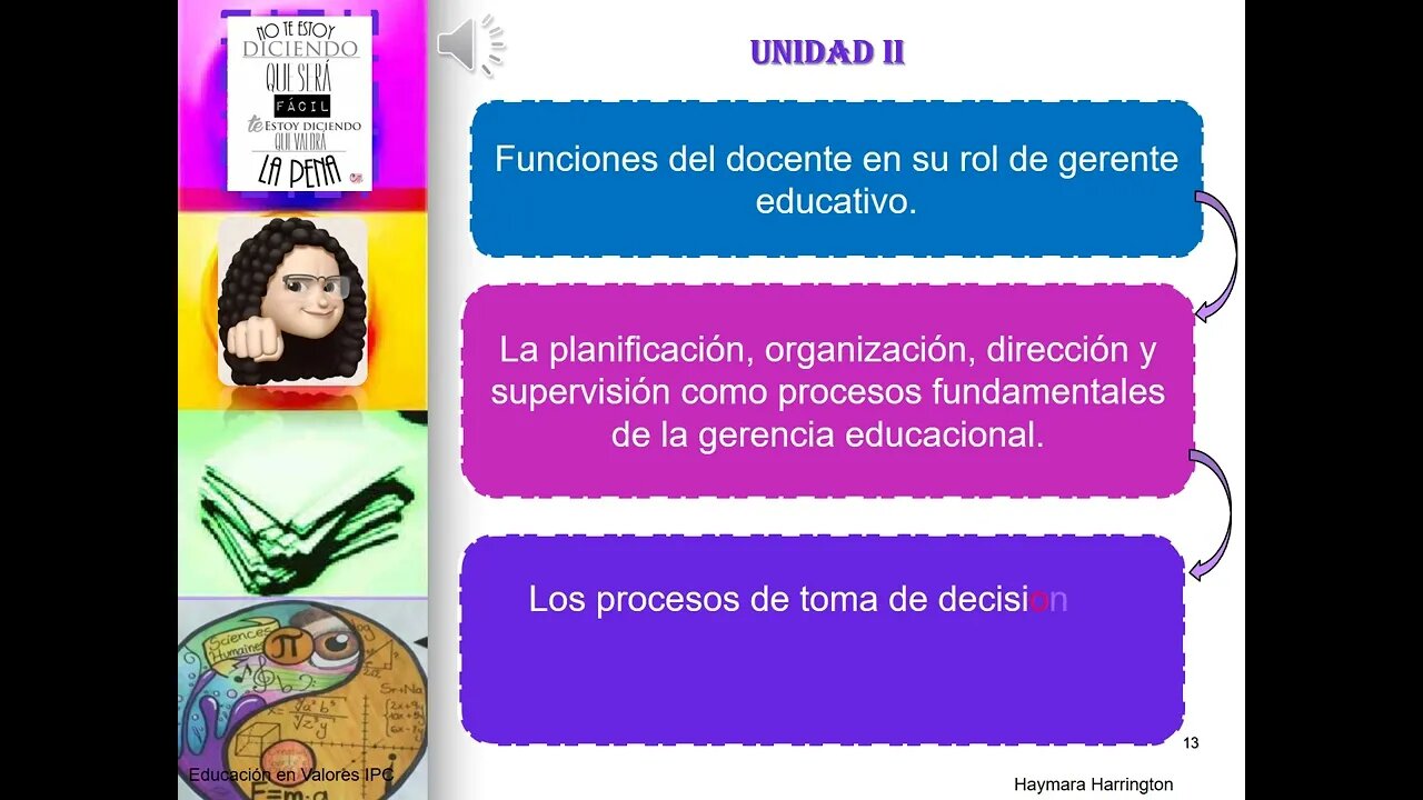 Presentación del curso Gerencia de la Educación