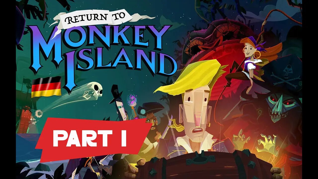 📀 Return to Monkey Island 2022 📀 Monkey island 2022 📀 Deutsche Sprachausgabe 📀