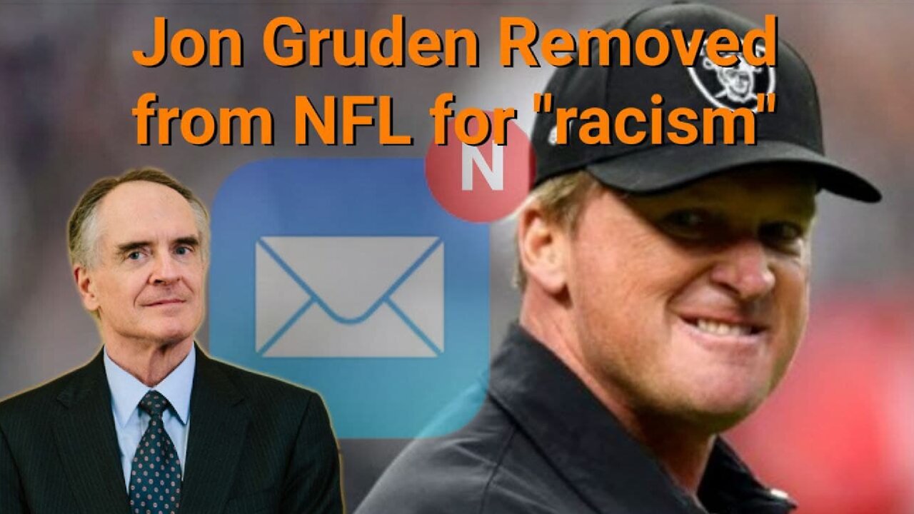 Jared Taylor || Jon Gruden Removed from NFL for "racism"