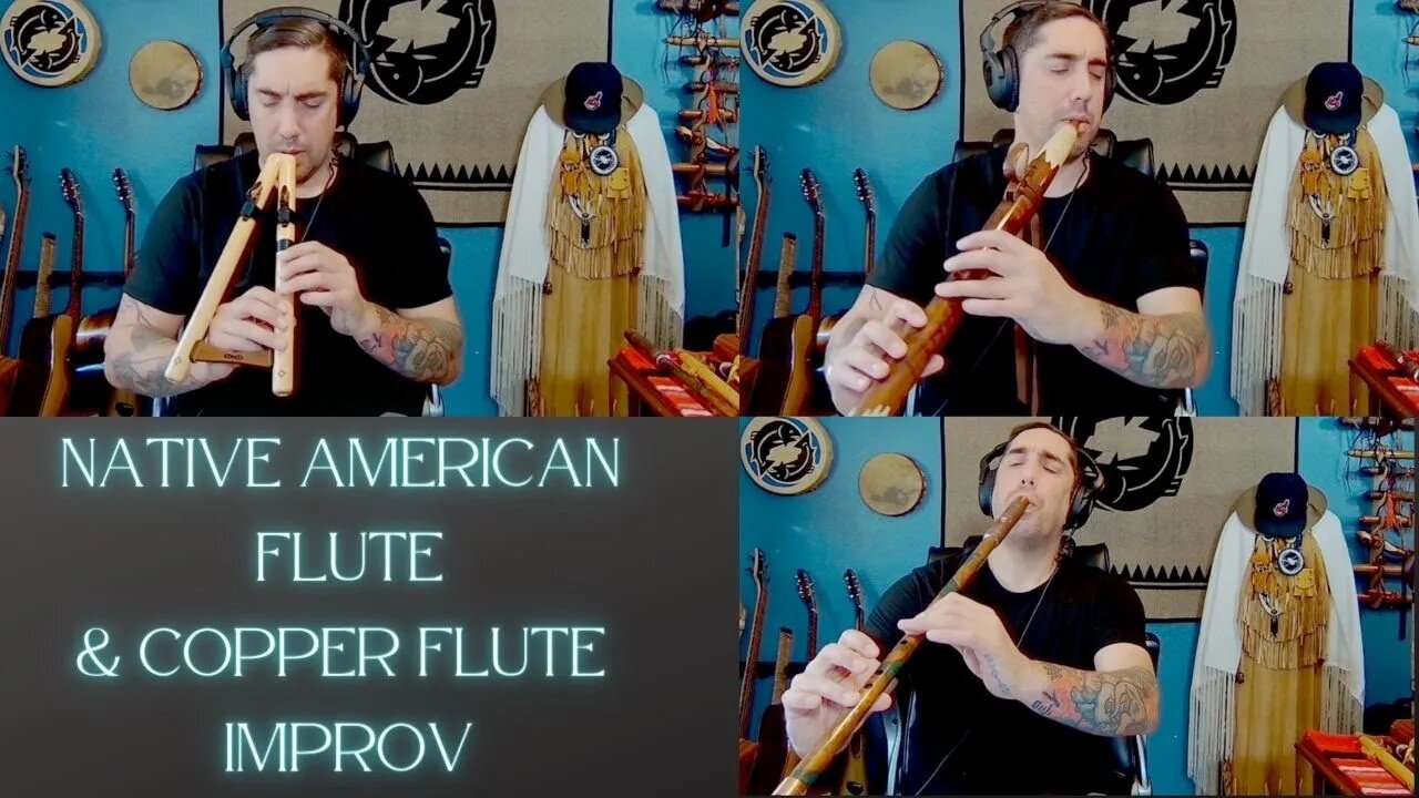 Native American Flute & Copper Flute Join Forces